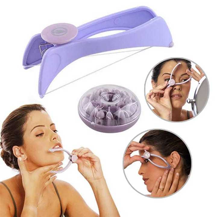 SLIQUE Hair Threading Machine – Manual Facial Hair Remover for Women